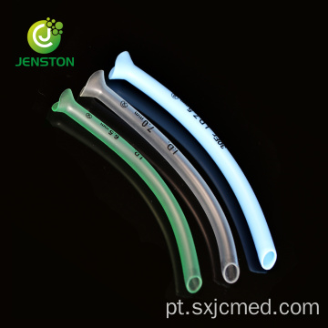 PVC médico nasofaríngeo cor verde